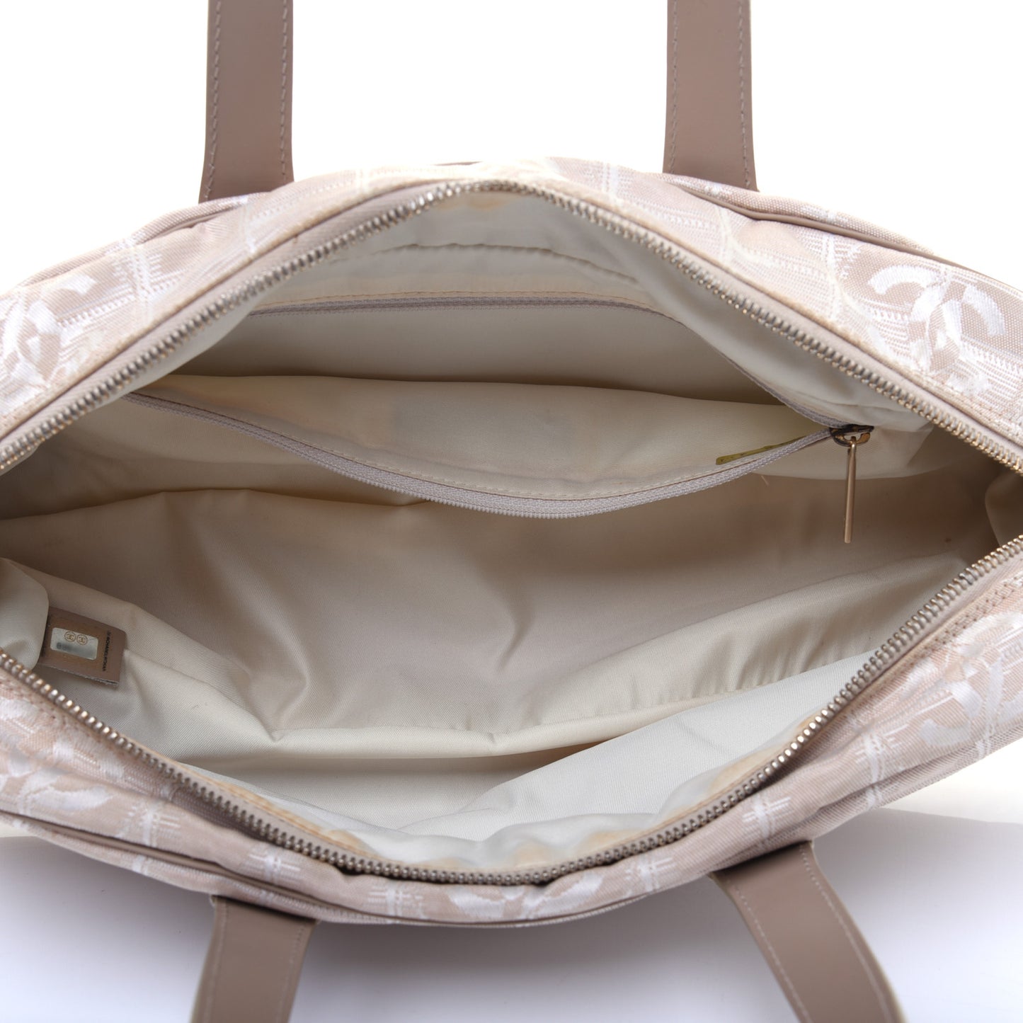 Nylon Travel Bowler Beige