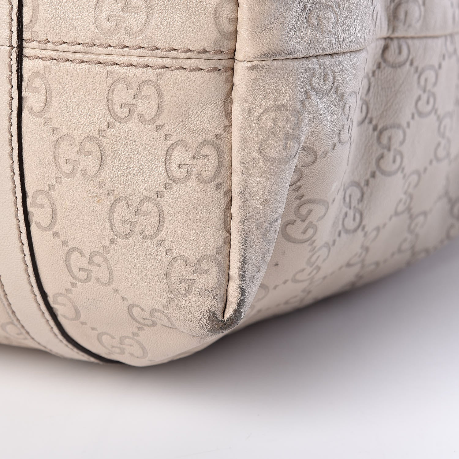 Gucci Guccissima Medium Joy Tote White 12 of 20