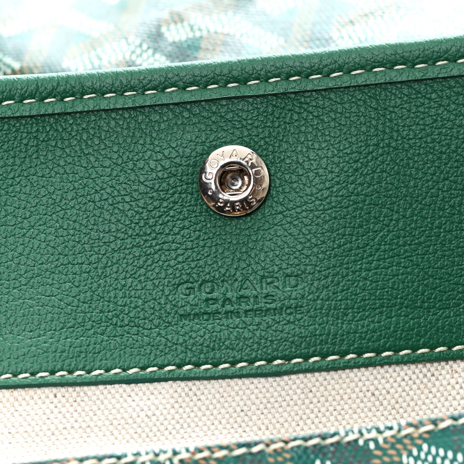 Goyard Goyardine Saint Louis GM Green 7 of 11