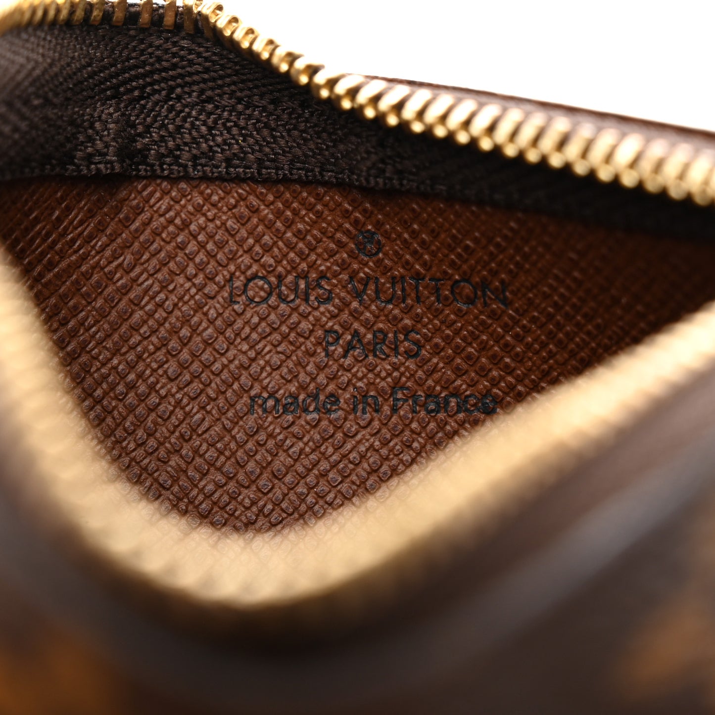 LOUIS VUITTON Monogram Key Pouch