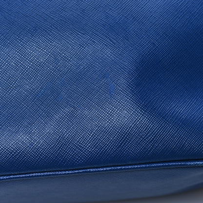 Prada Saffiano Large Galleria Double Zip Tote Bluette 10 of 11
