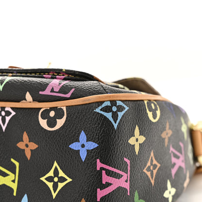 Louis Vuitton Monogram Multicolor Lodge GM Black 10 of 14