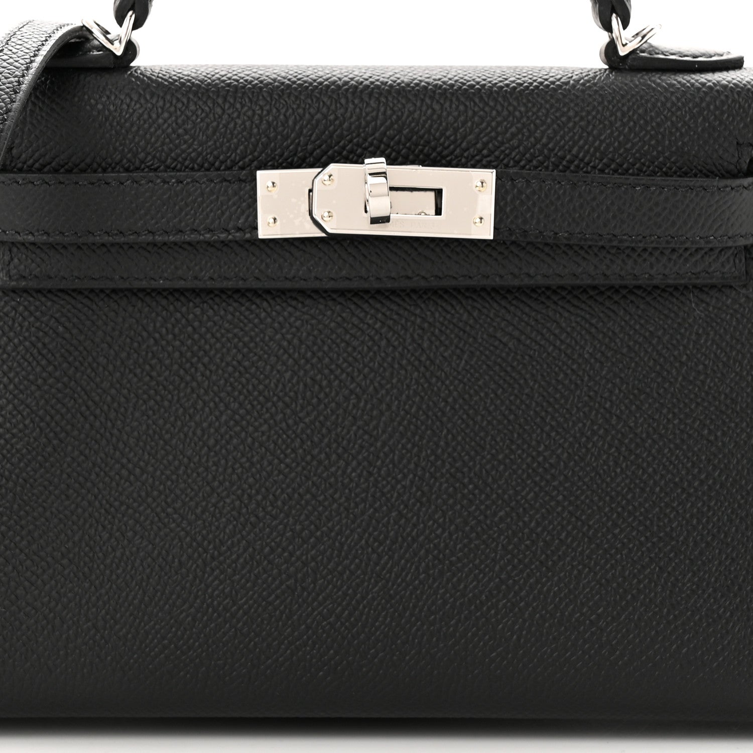 Hermes Epsom Mini Kelly Sellier 20 Black 8 of 11