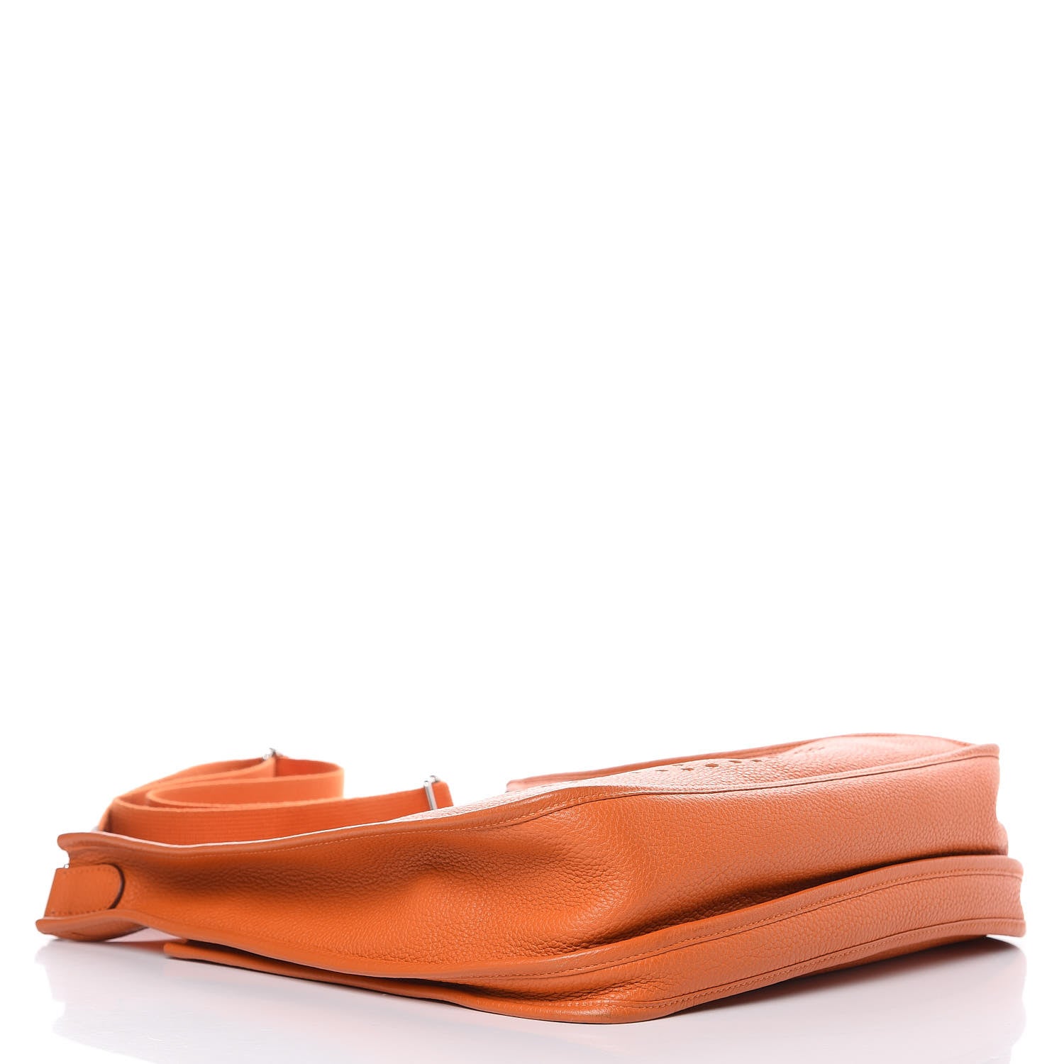 Hermes Taurillon Clemence Evelyne III GM Orange 4 of 13