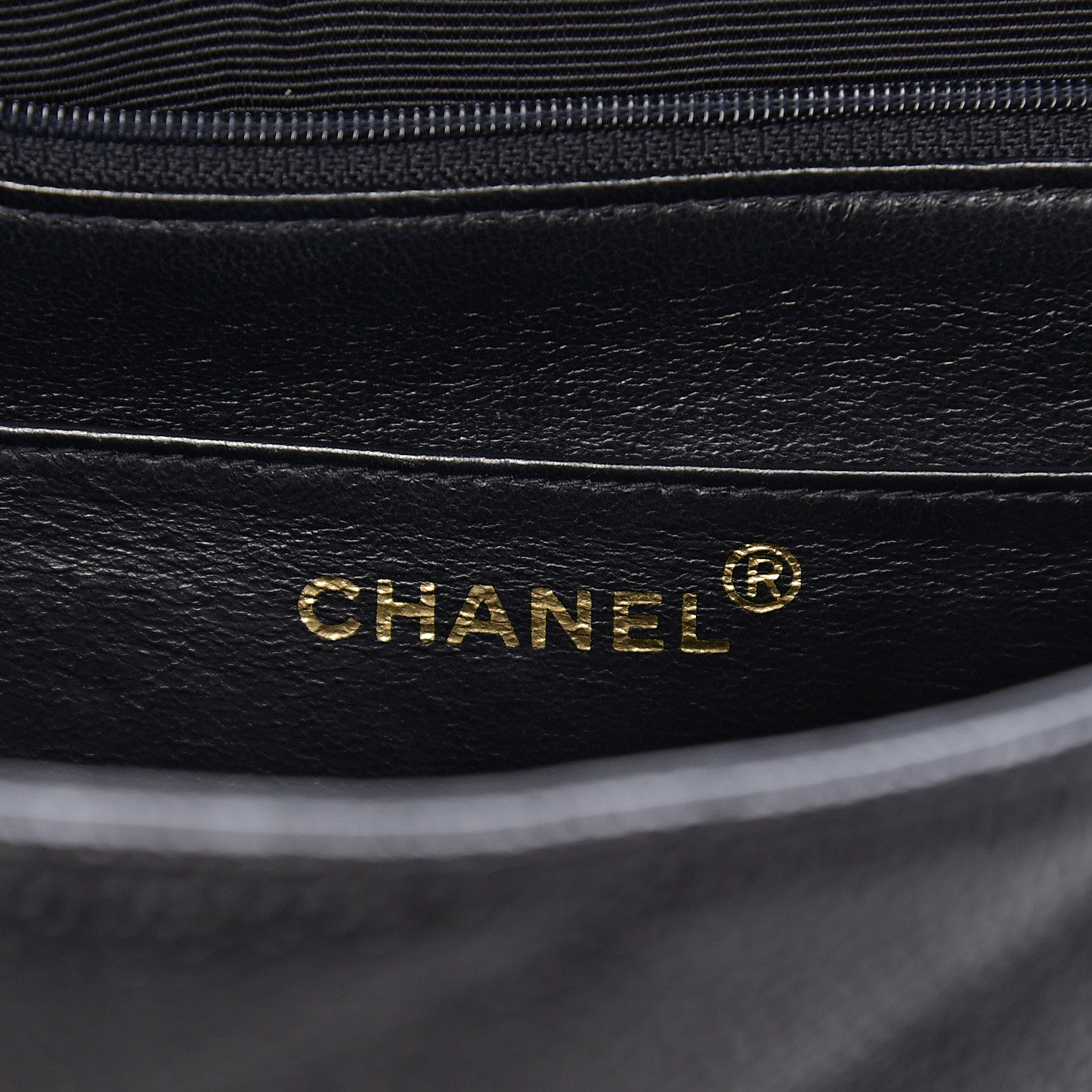 Chanel Caviar Diagonal Quilted Jumbo Single Flap Black 5 of 10