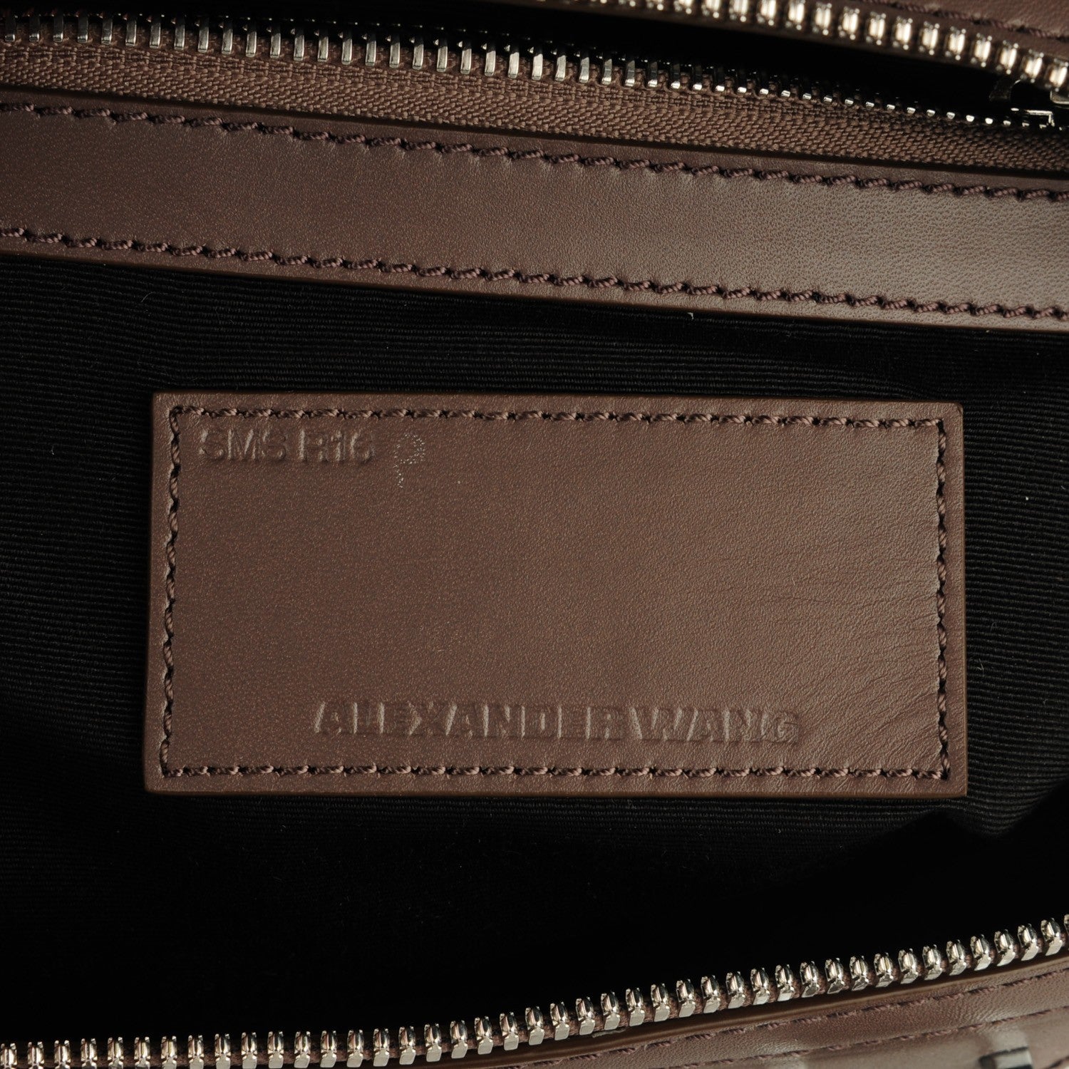 Alexander Wang Pebbled Calfskin Mini Emile Taupe Silver Hardware 6 of 9