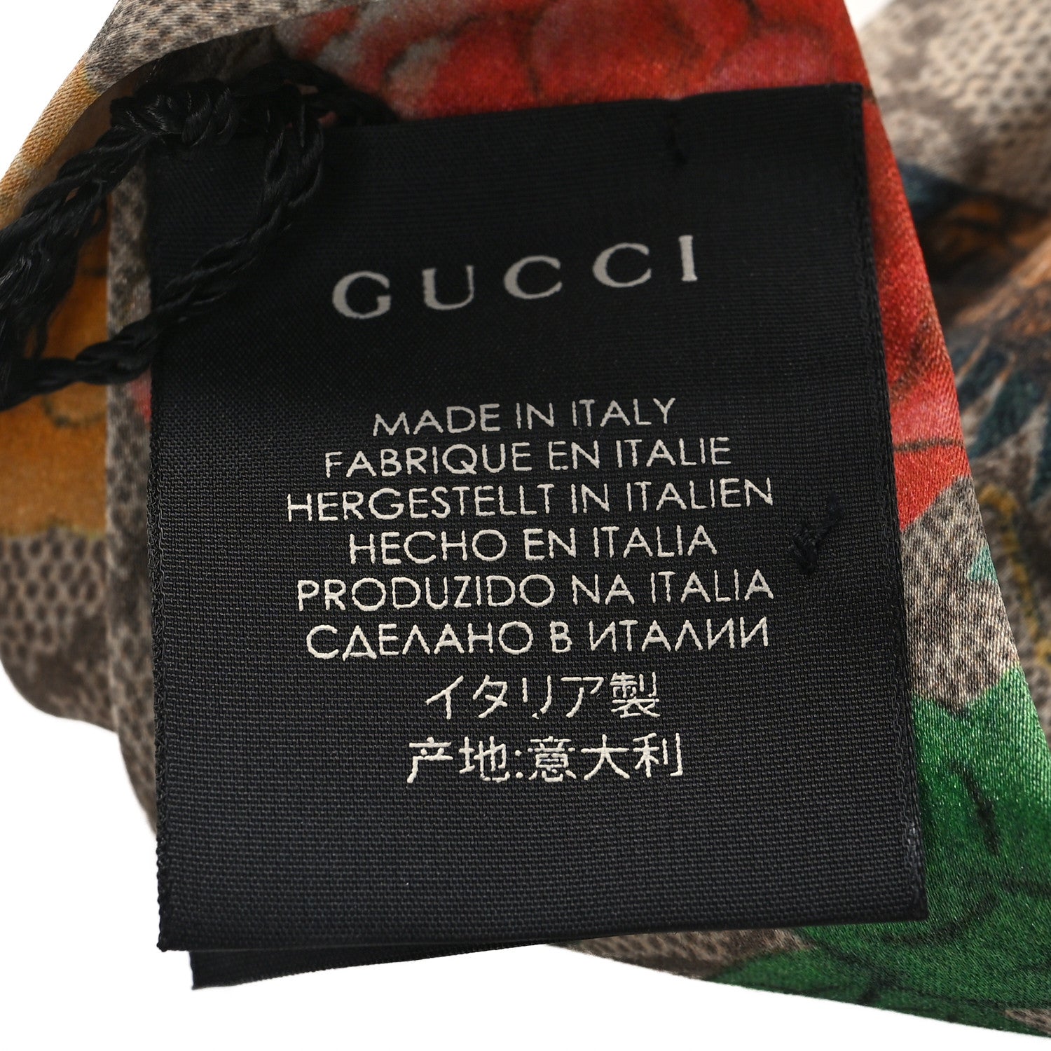 Gucci Silk Monogram Tian Print Tiana Duchesse Headband 5 of 6