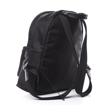 Versace Nylon 90's Vintage Young Logo Backpack Black 3 of 9
