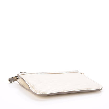 Louis Vuitton Epi Key Pouch Ivory 4 of 8