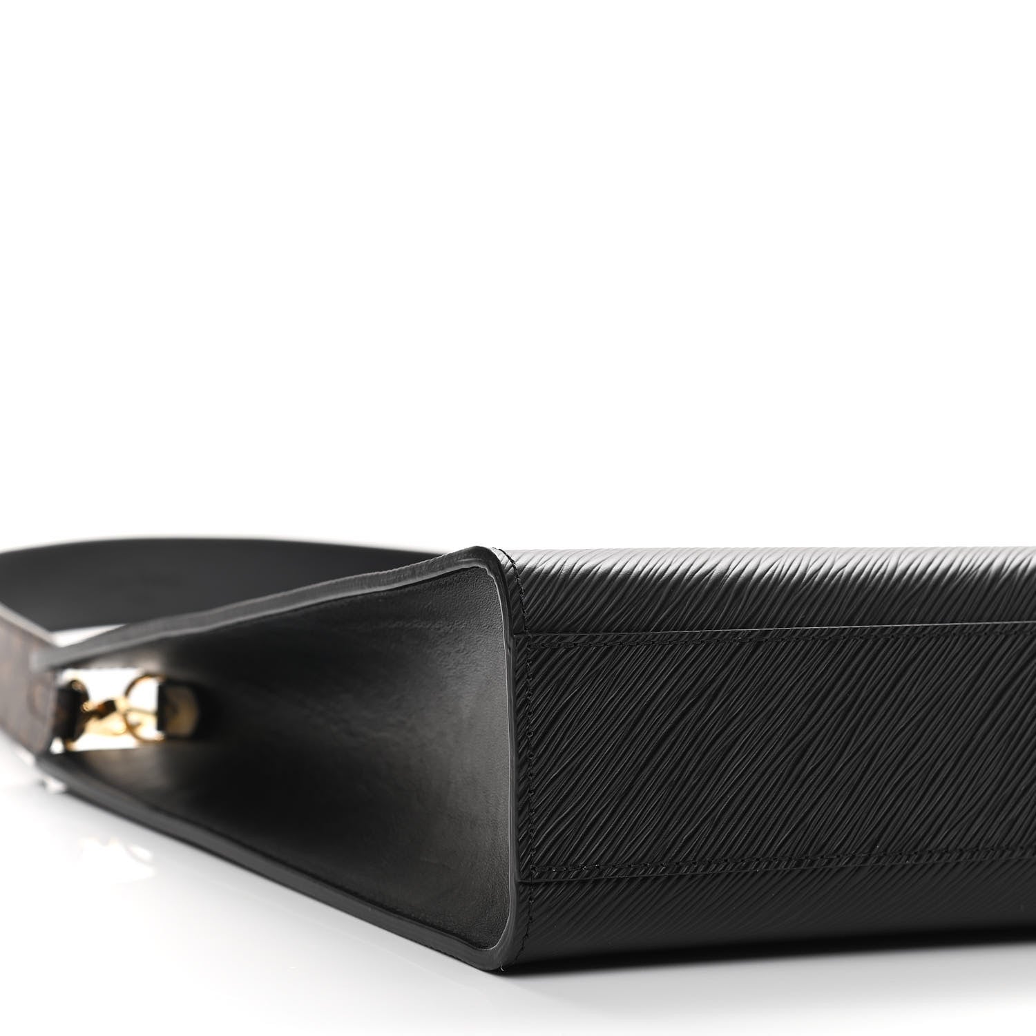 Louis Vuitton Epi Sac Plat PM Black 8 of 9