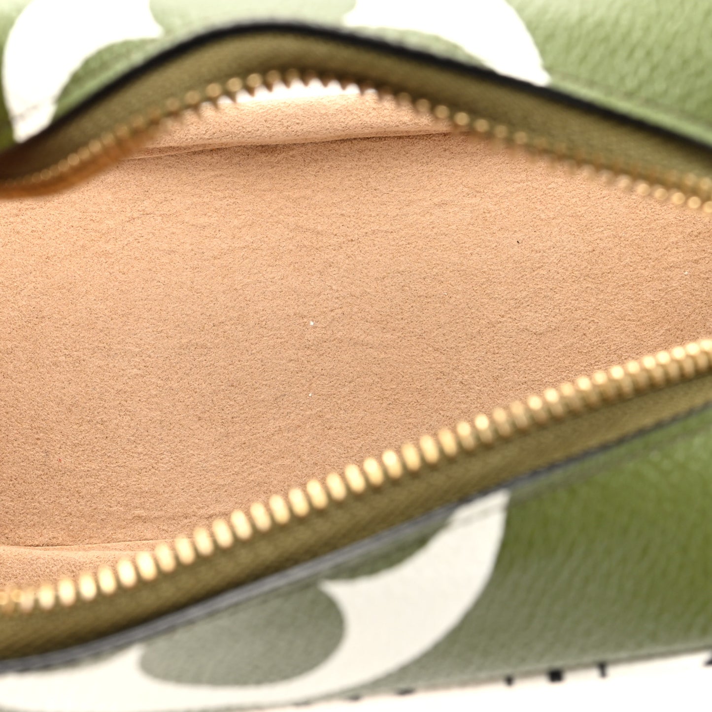 Monogram Giant Beach Pouch Kaki