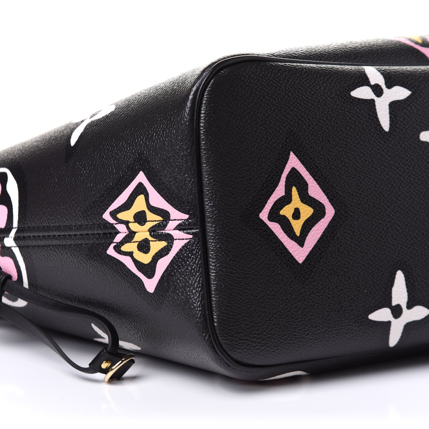 Louis Vuitton Monogram Giant Wild At Heart Neverfull MM Black 8 of 9