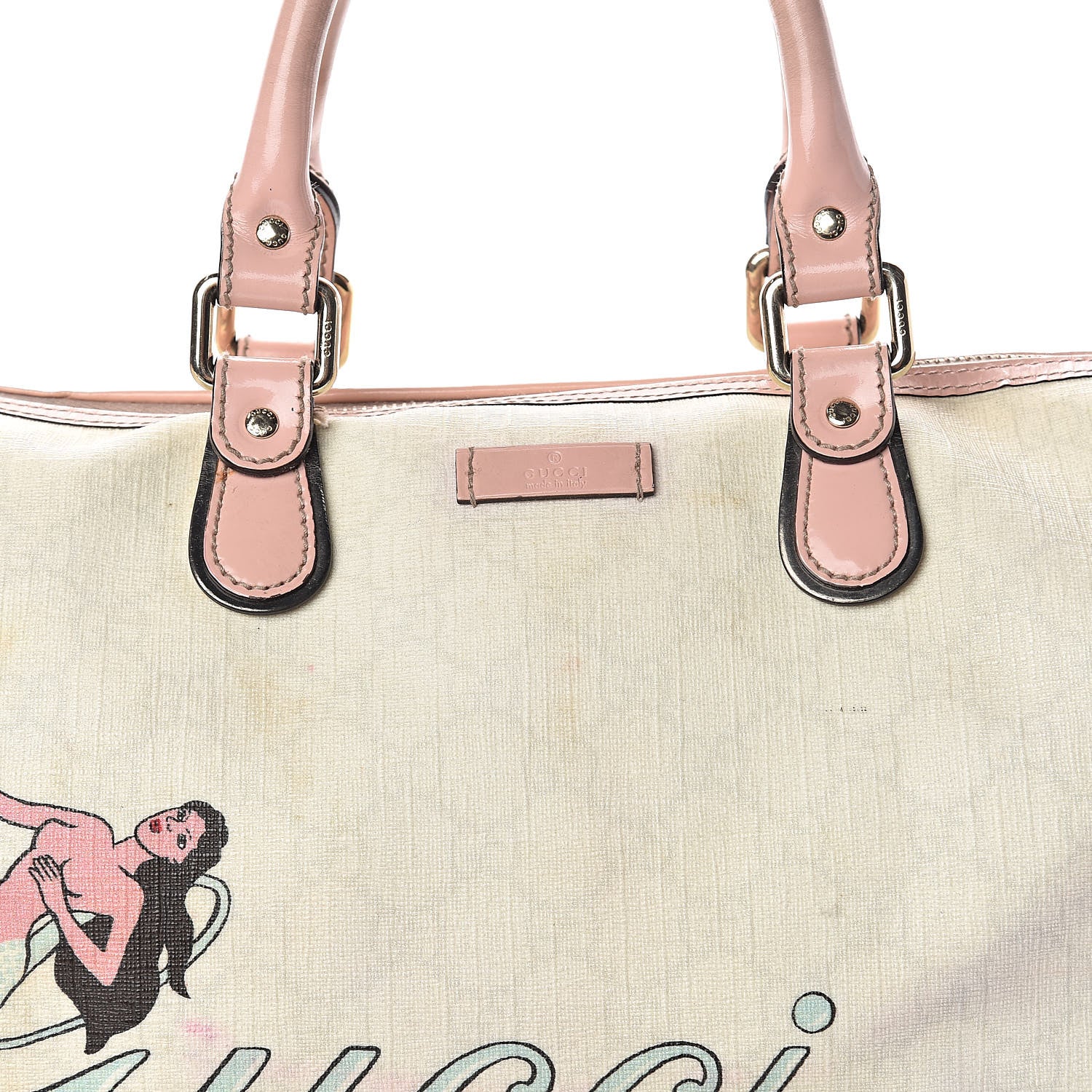 Gucci Monogram Mermaid Medium Joy Boston 12 of 22