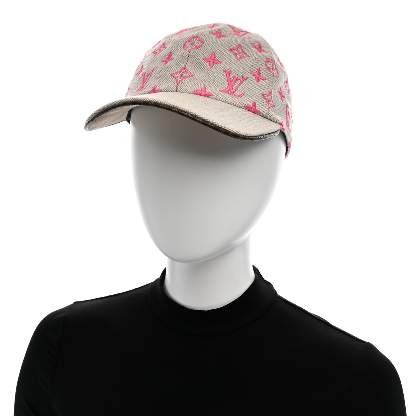 Monogram Starboard Cap M Greige