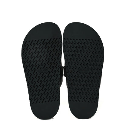 Hermes Calfskin Womens Chypre Sandals 36 Black 7 of 9