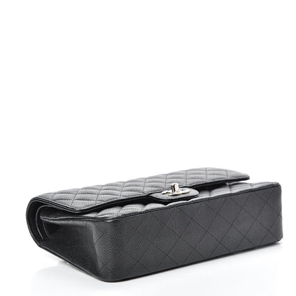 Chanel Caviar Quilted Medium Double Flap Black 3 of 13