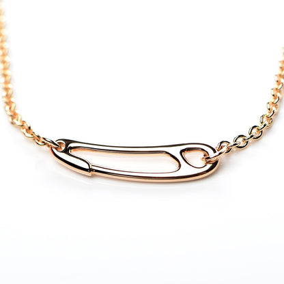 Hermes 18K Rose Gold Mini Chaine d'Ancre Punk Bracelet SH 3 of 6
