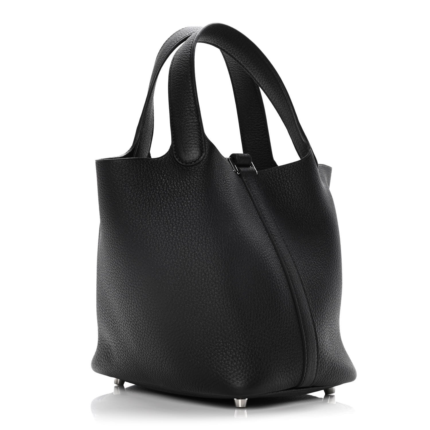 Hermes Taurillon Clemence Picotin Lock 18 PM Black 3 of 10