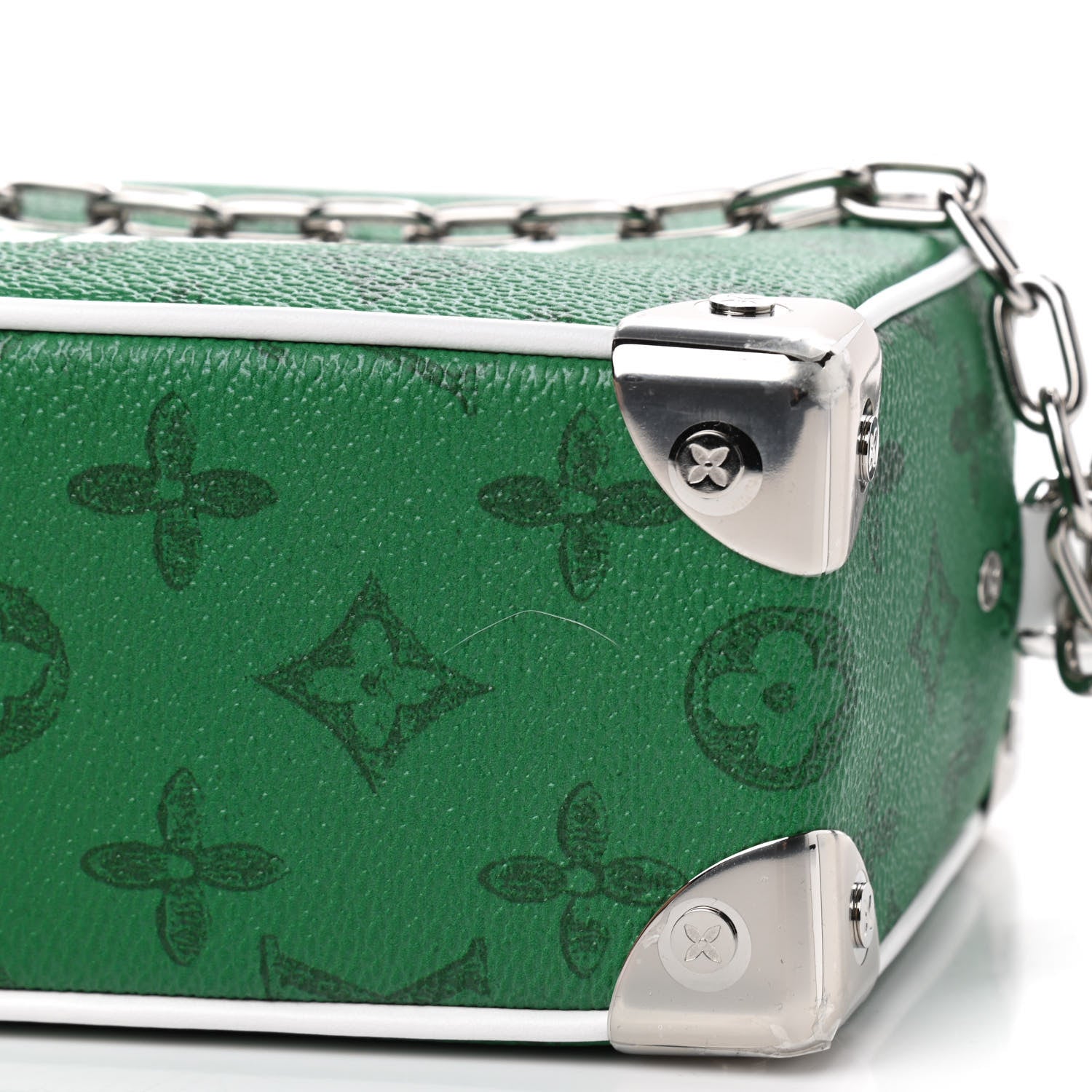 Louis Vuitton Vintage Monogram Everyday LV Mini Soft Trunk Green 6 of 7