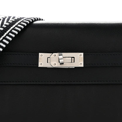 Hermes Evercolor Cavale Kelly Wallet To Go Black Multicolor 7 of 10