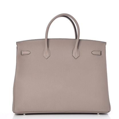 Hermes Togo Birkin 40 Gris Asphalte 4 of 31