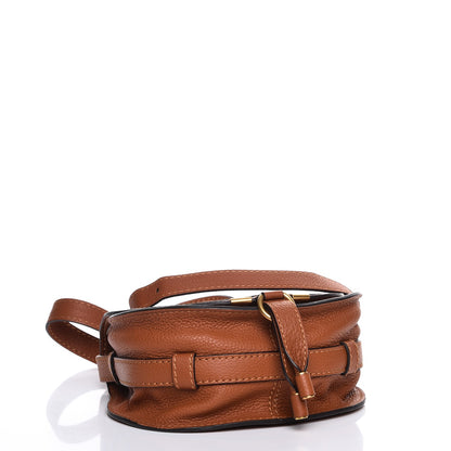 Chloe Calfskin Mini Marcie Round Crossbody Bag Tan 4 of 8