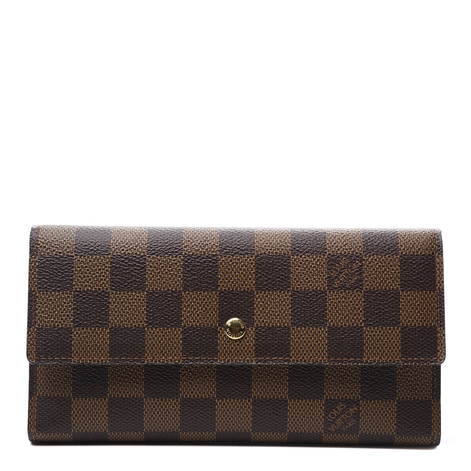 Louis Vuitton Damier Ebene Porte Tresor International Wallet 1 of 8