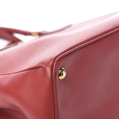 Prada Saffiano Medium Galleria Double Zip Tote Fuoco 13 of 18