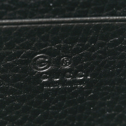 Gucci Calfskin GG Marmont Chain Wallet Black 7 of 12