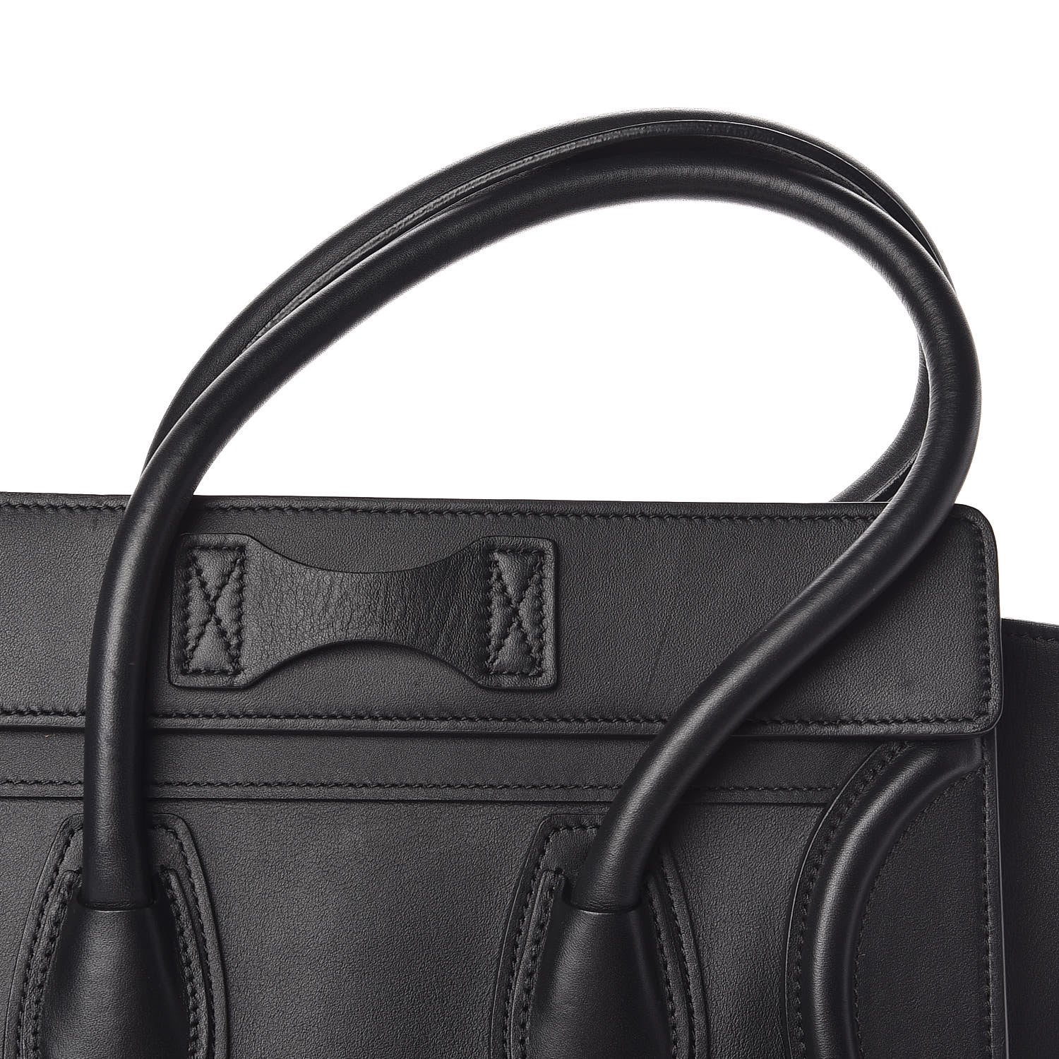 Celine Smooth Calfskin Micro Luggage Black 14 of 14