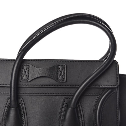 Celine Smooth Calfskin Micro Luggage Black 14 of 14