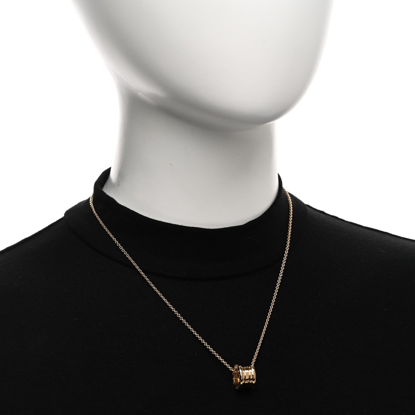 18K Yellow Gold B.Zero1 Pendant Necklace