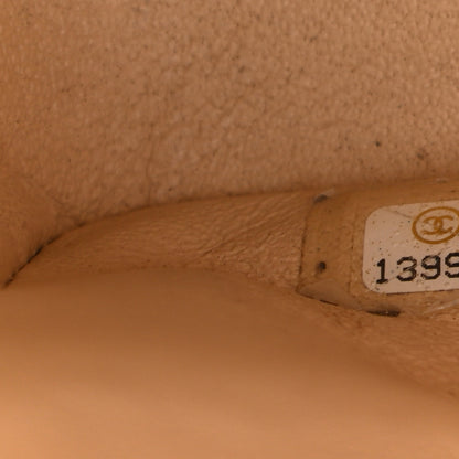 Chanel Caviar Quilted Medium Double Flap Beige Clair 7 of 14