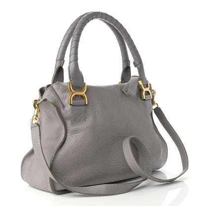 Chloe Calfskin Medium Marcie Satchel Cashmere Grey 3 of 9