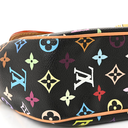 Louis Vuitton Monogram Multicolor Gracie MM Black 8 of 10