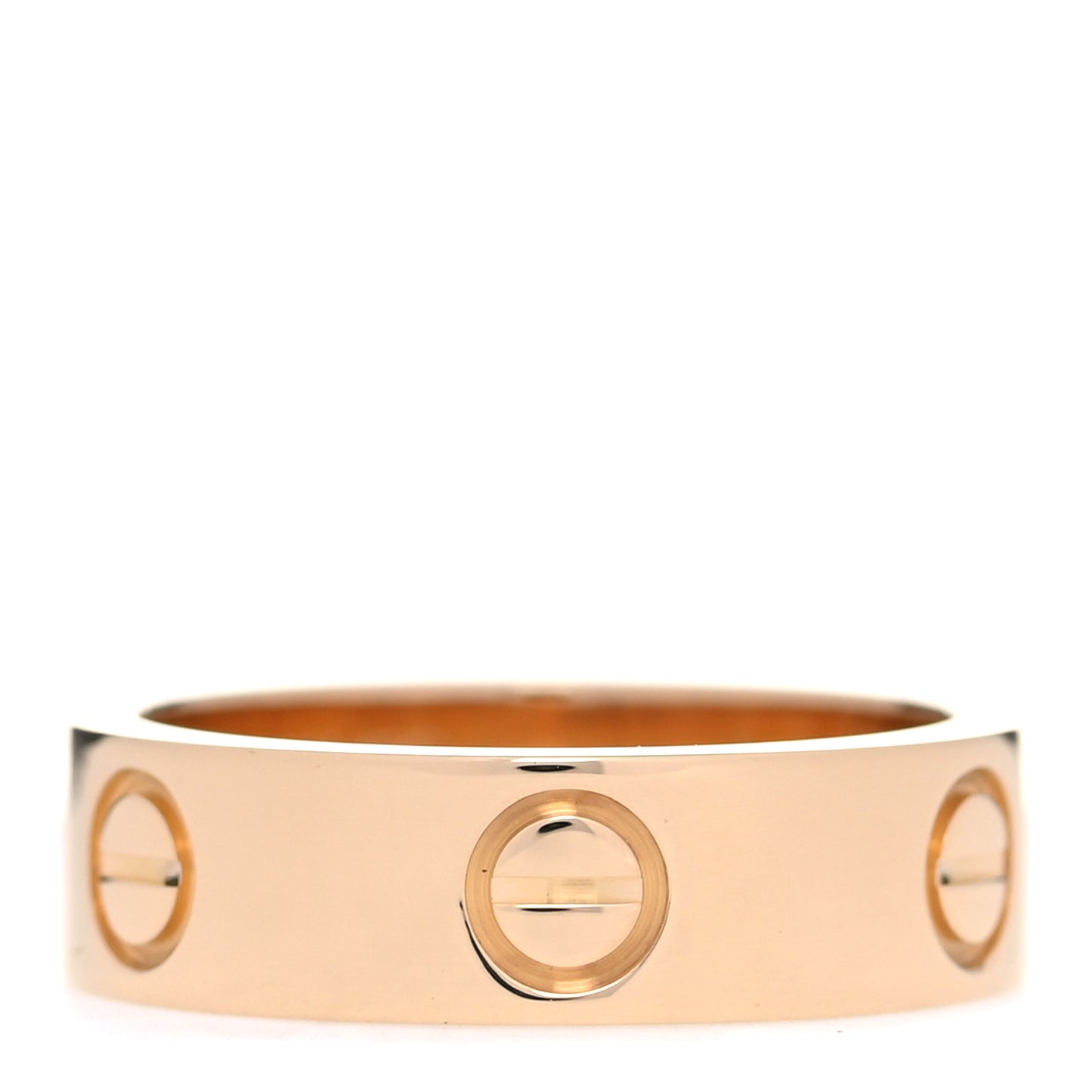 18K Yellow Gold 5.5mm LOVE Ring 51 5.75