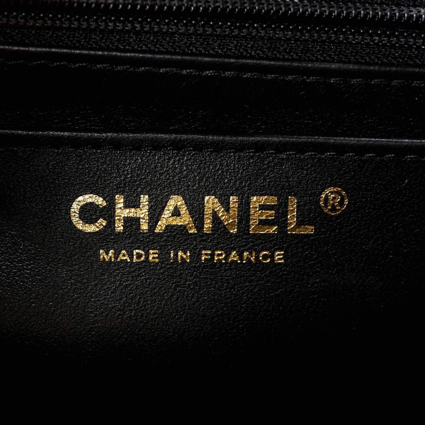 Patent Quilted 31 Rue Cambon Mini Top Handle Flap Black