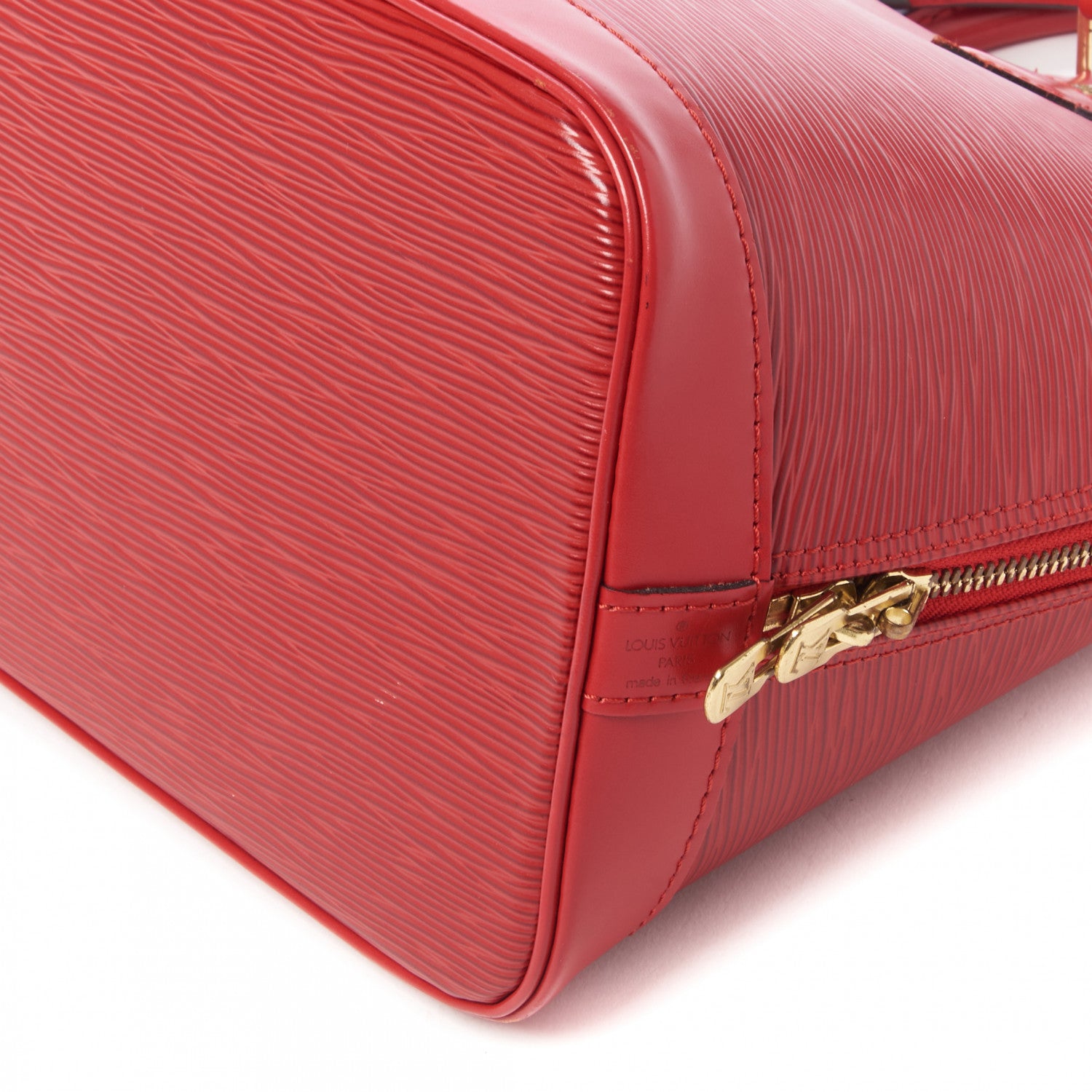 Louis Vuitton Epi Alma PM Castillan Red 5 of 9