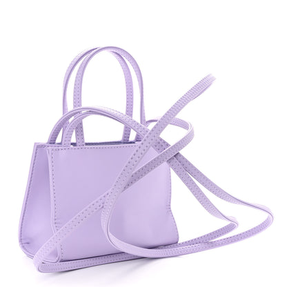 Telfar Vegan Leather Small Shopping Bag Lavender 3 of 9