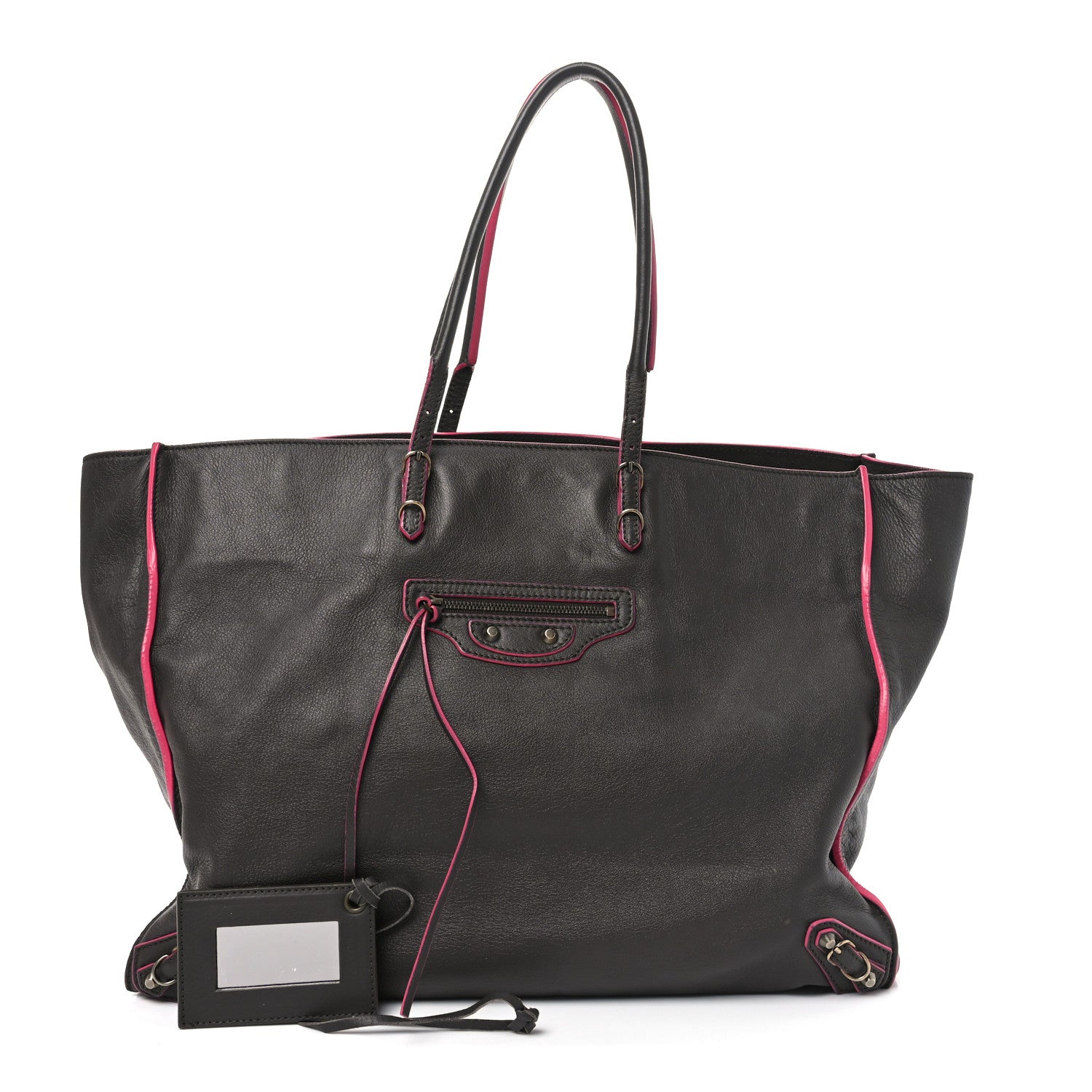 Balenciaga Veau Papier A4 Tote Grey Pink 3 of 11
