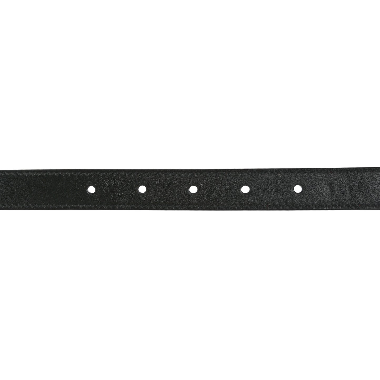 Plutone Calfskin Double G Reversible 20mm Belt 95 38 Black Red