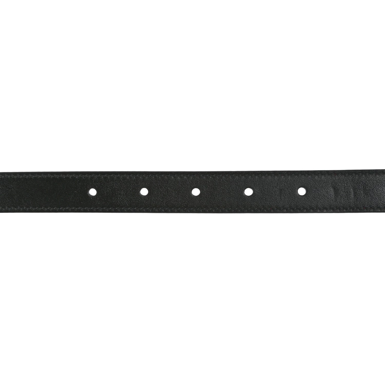Gucci Plutone Calfskin Double G Reversible 20mm Belt 95 38 Black Red 5 of 11