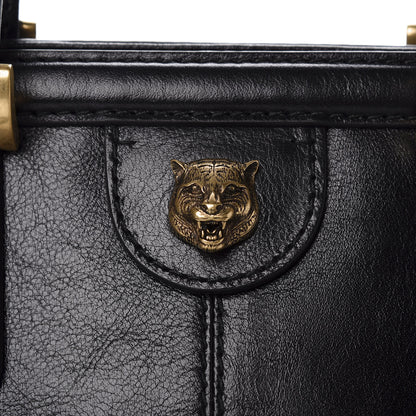 Gucci Calfskin Medium Re(Belle) Top Handle Bag Black 10 of 11