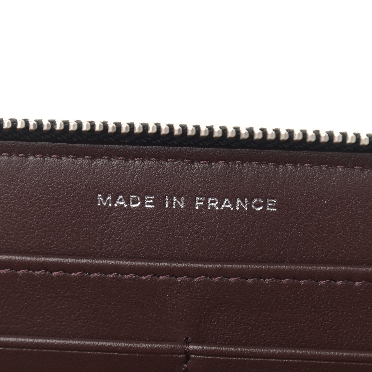 Chanel Caviar Quilted Large Gusset Zip Around Wallet Black 7 of 10
