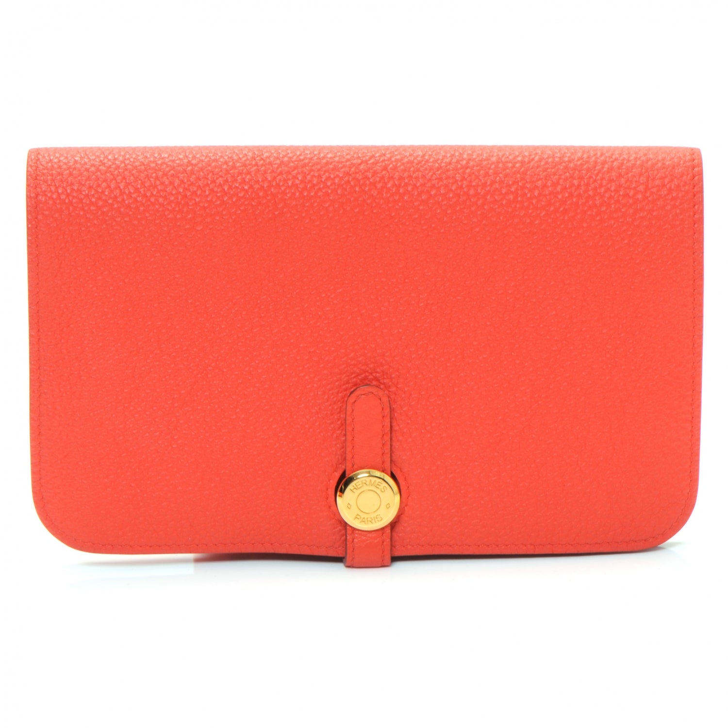 Hermes Togo Dogon Combined Wallet Capucine 1 of 9
