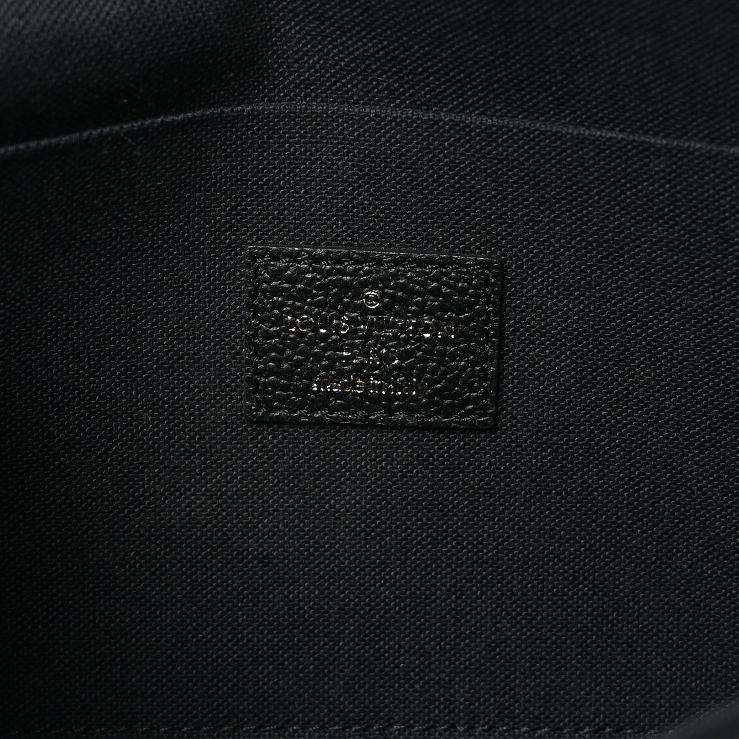 Empreinte Pochette Felicie Chain Wallet Black
