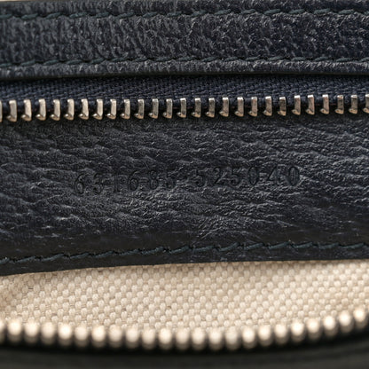 Gucci GG Supreme Monogram Textured Calfskin Web Medium Ophidia Shopping Tote Beige Blue 7 of 12