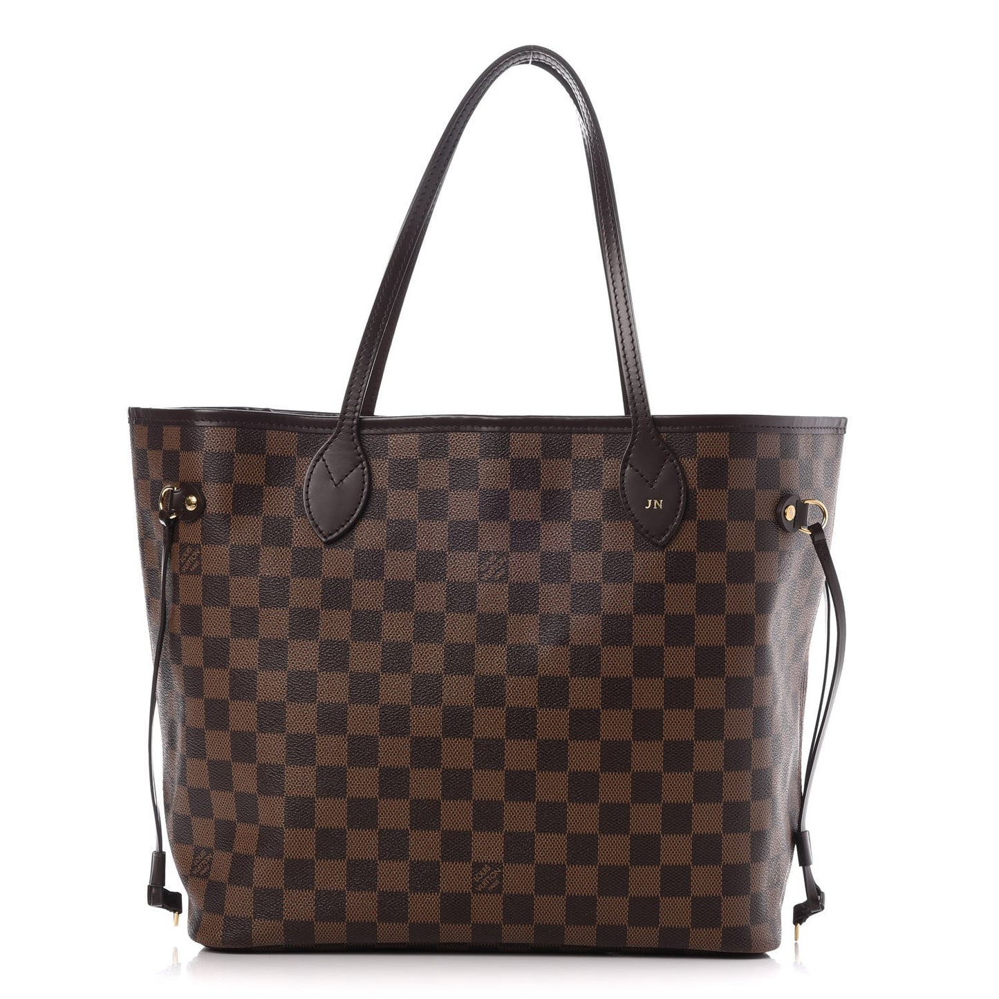 Damier Ebene Neo Neverfull MM Rose Ballerine