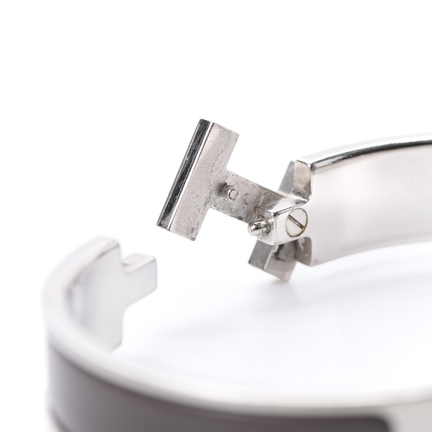 Matte Enamel Narrow Clic Clac HH Bracelet T5 Etain