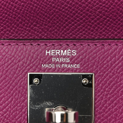 Hermes Epsom Kelly Sellier 28 Rose Pourpre 6 of 15